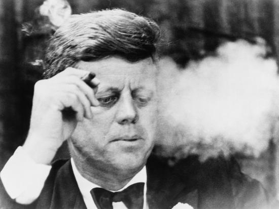 president-john-kennedy-smoking-a-cigar-