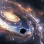 Space with stars